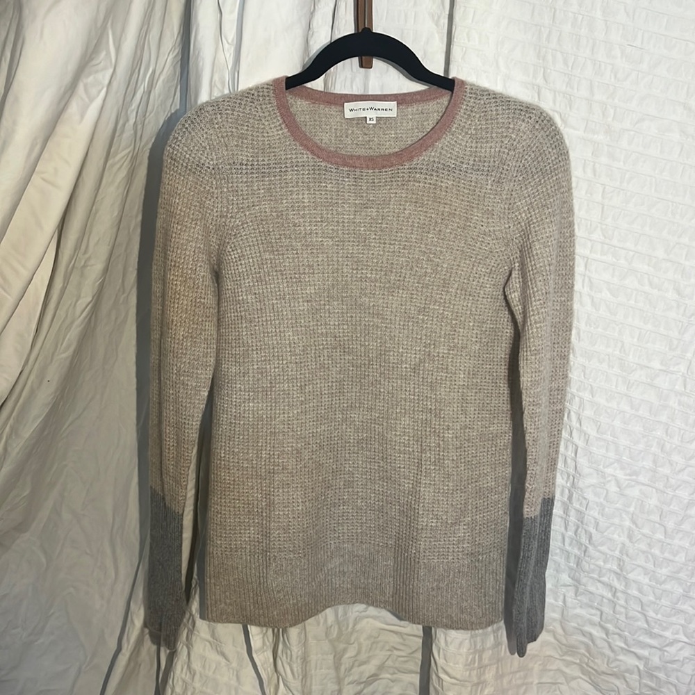 White + Warren cashmere sweater